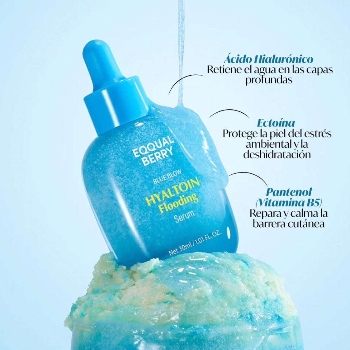 EQQUALBERRY Hyaltoin Serum | Piel hidratada, luminosa y confortable