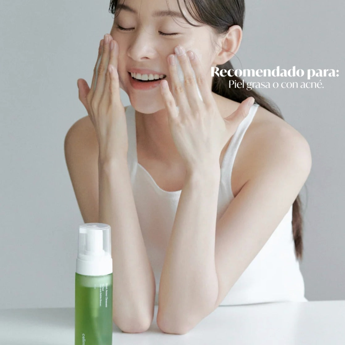 CELIMAX The Real Noni Acne Bubble Cleanser | Limpiador facial burbujeante, purificante y calmante