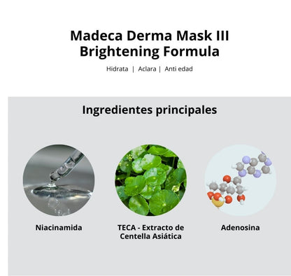 Centellian24 Madeca Derma Mask III | Mascarilla Iluminadora & Unificadora del Tono