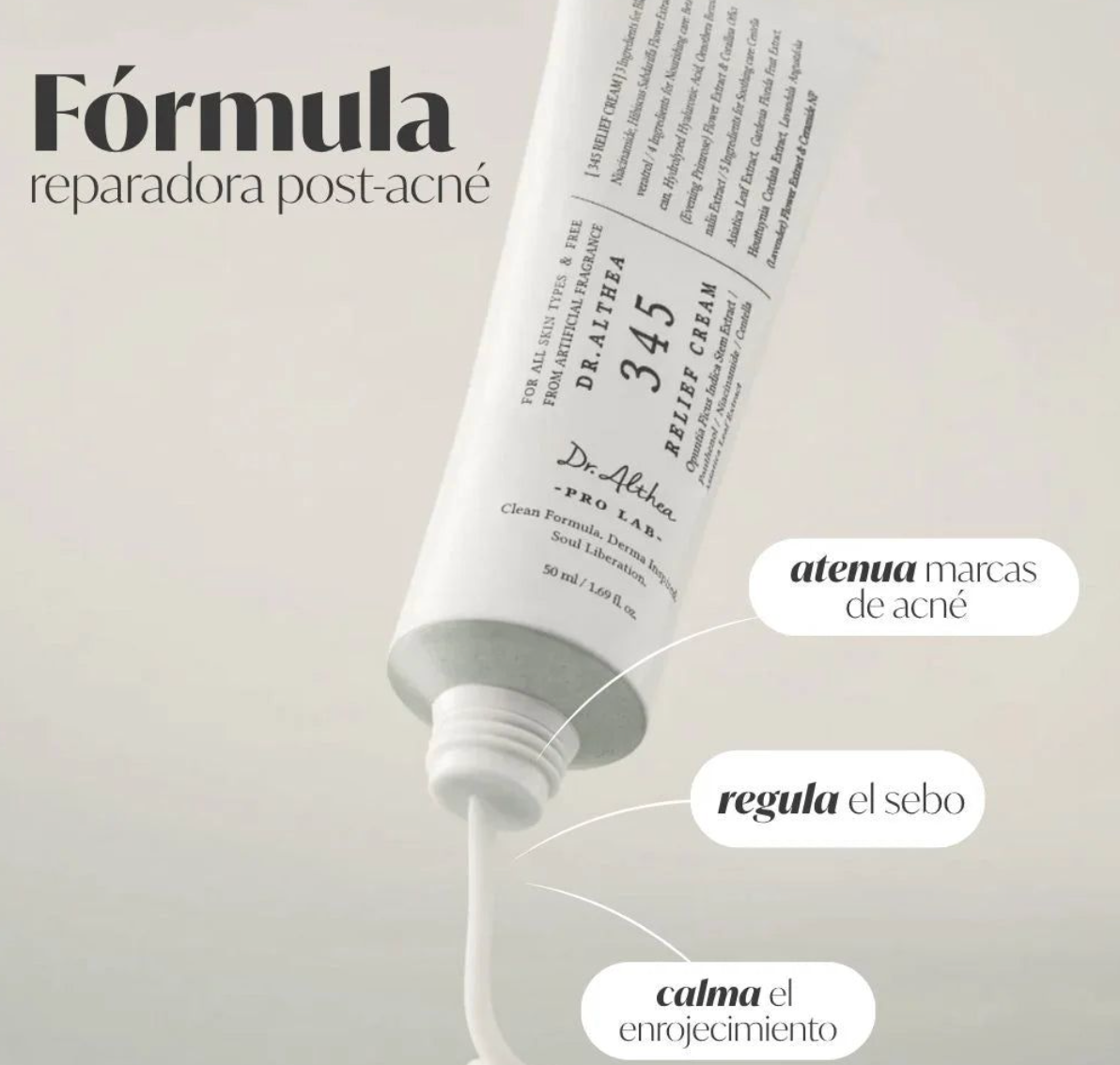 Dr. Althea 345 Relief Cream | Calmante, regeneradora y anti-imperfecciones