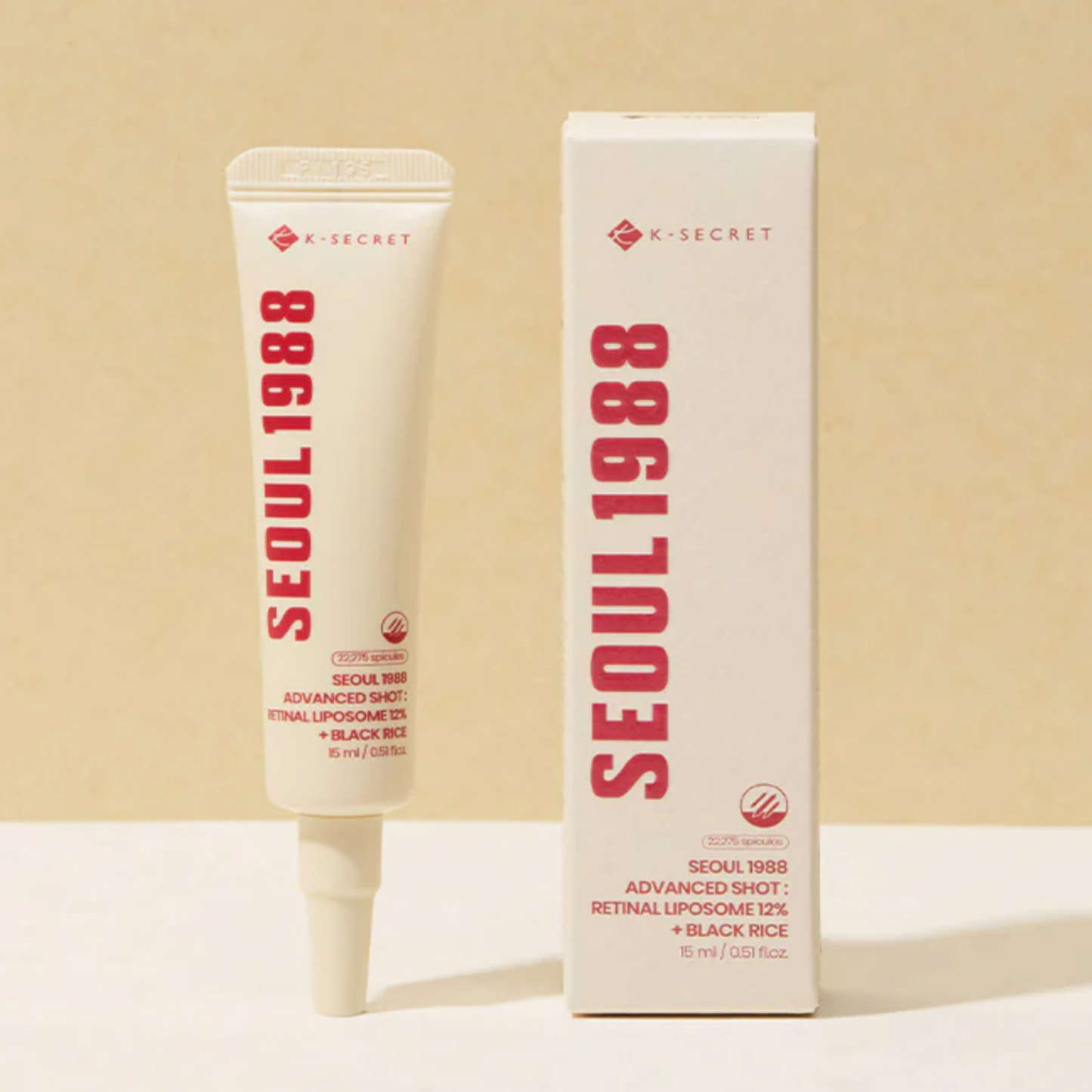 K-SECRET Seoul 1988 Eye Cream | Contorno de Ojos Retinal 4% + Fermentos | Antiarrugas & Reafirmante