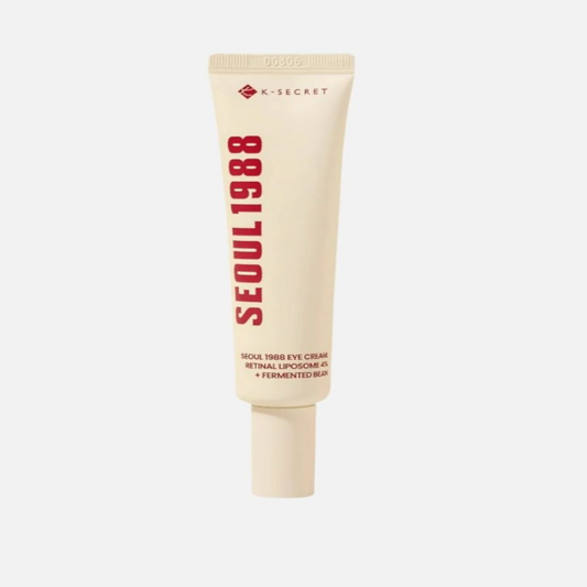 K-SECRET Seoul 1988 Eye Cream | Contorno de Ojos Retinal 4% + Fermentos | Antiarrugas & Reafirmante