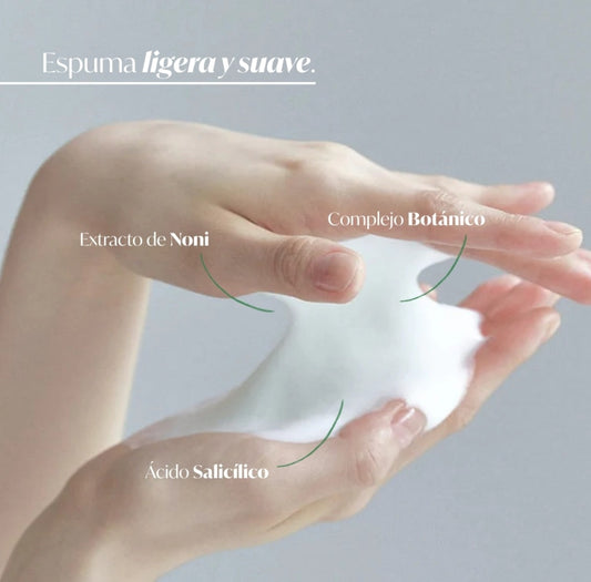 CELIMAX The Real Noni Acne Bubble Cleanser | Limpiador facial burbujeante, purificante y calmante