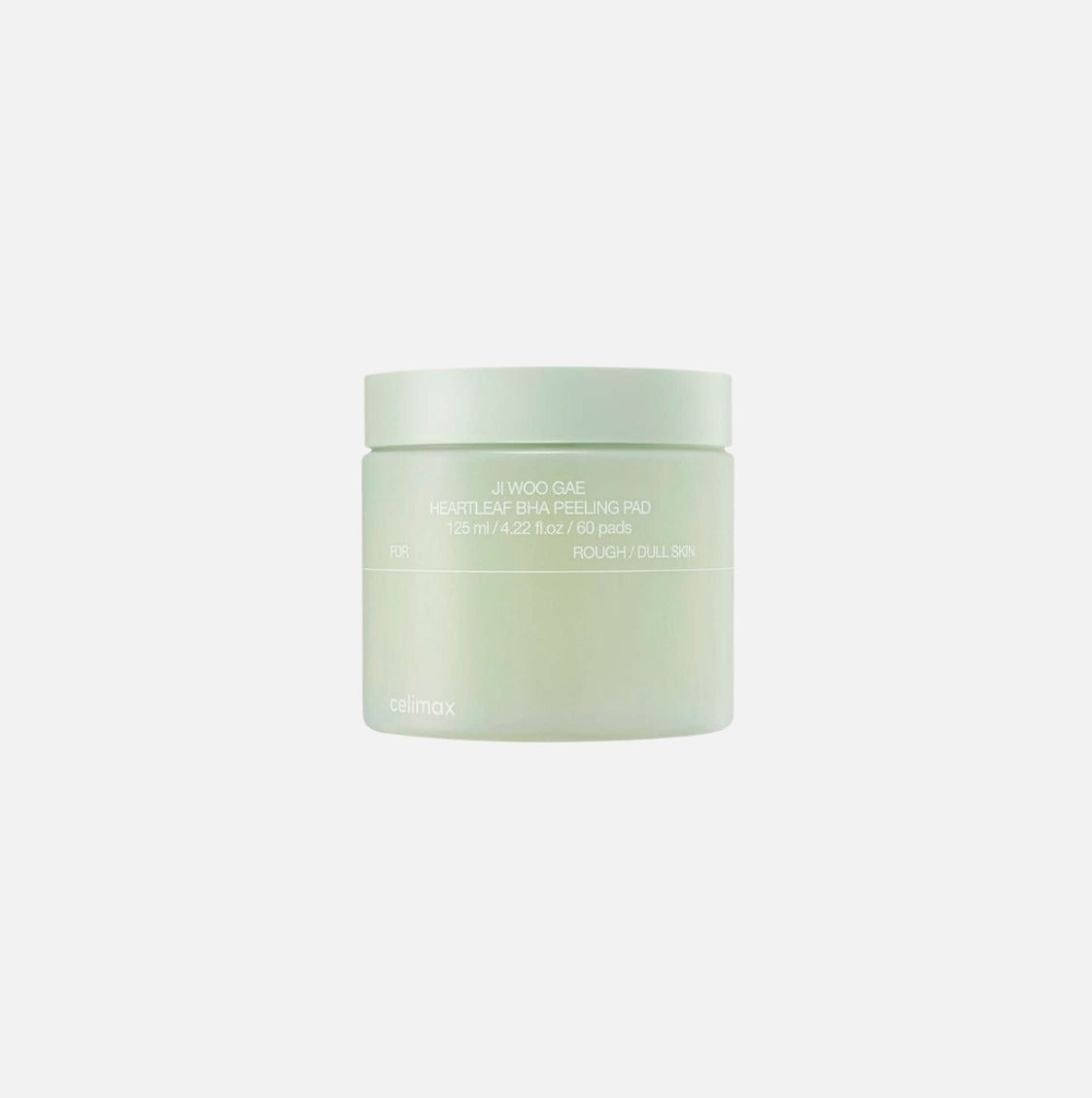 CELIMAX Ji Woo Gae Heartleaf BHA Peeling Pad | Exfoliante suave, calmante y purificante – 60 pads