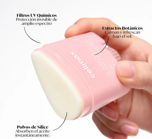 CELIMAX Oil Control Mattifying Sun Stick | Protector solar oil-free y matificante – 19 g