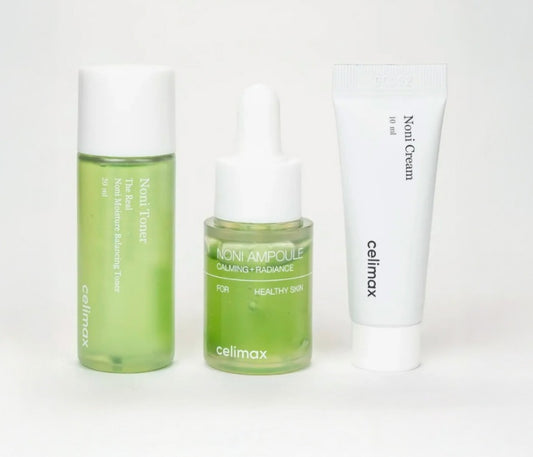 Celimax – THE REAL NONI STARTER KIT | Rutina calmante, nutritiva y reparadora