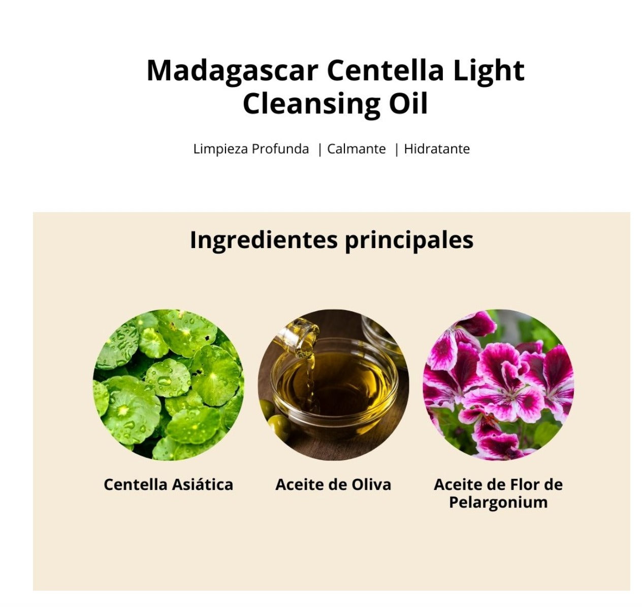 SKIN1004 – Madagascar Centella Light Cleansing Oil | Limpieza profunda, suave y calmante