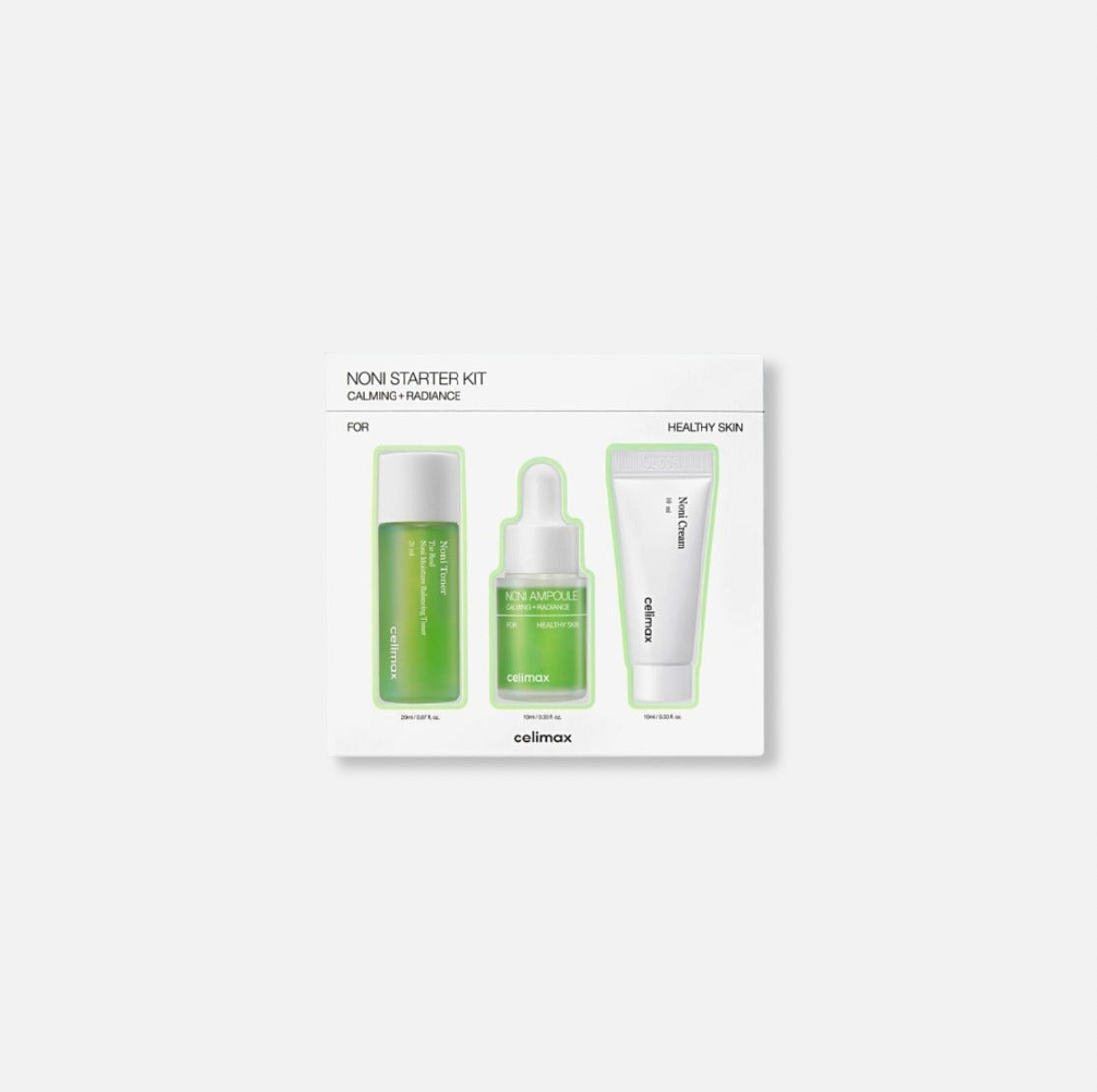 Celimax – THE REAL NONI STARTER KIT | Rutina calmante, nutritiva y reparadora