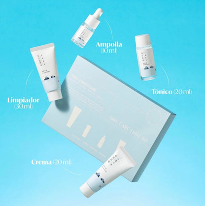 ROUND LAB 1025 Dokdo Trial Kit | Rutina Hidratante para Piel Sensible