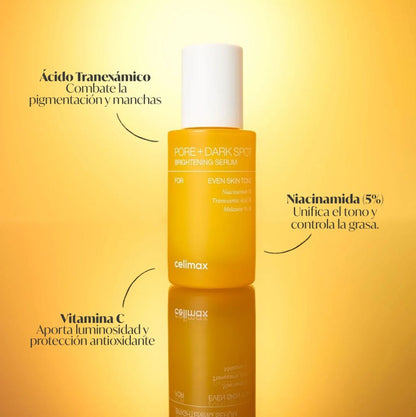 CELIMAX Pore + Dark Spot Brightening Serum 30ml | Sérum para Manchas y Poros