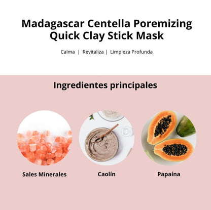 SKIN1004 Poremizing Quick Clay Stick Mask | Mascarilla para Poros