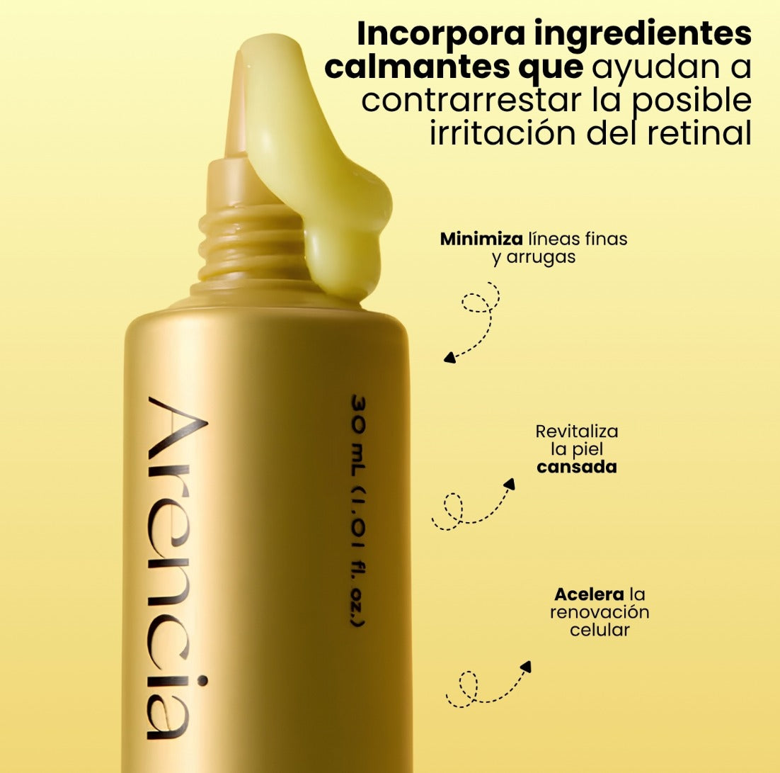 Arencia Retinal Booster Shot | Sérum Antiedad con Retinal