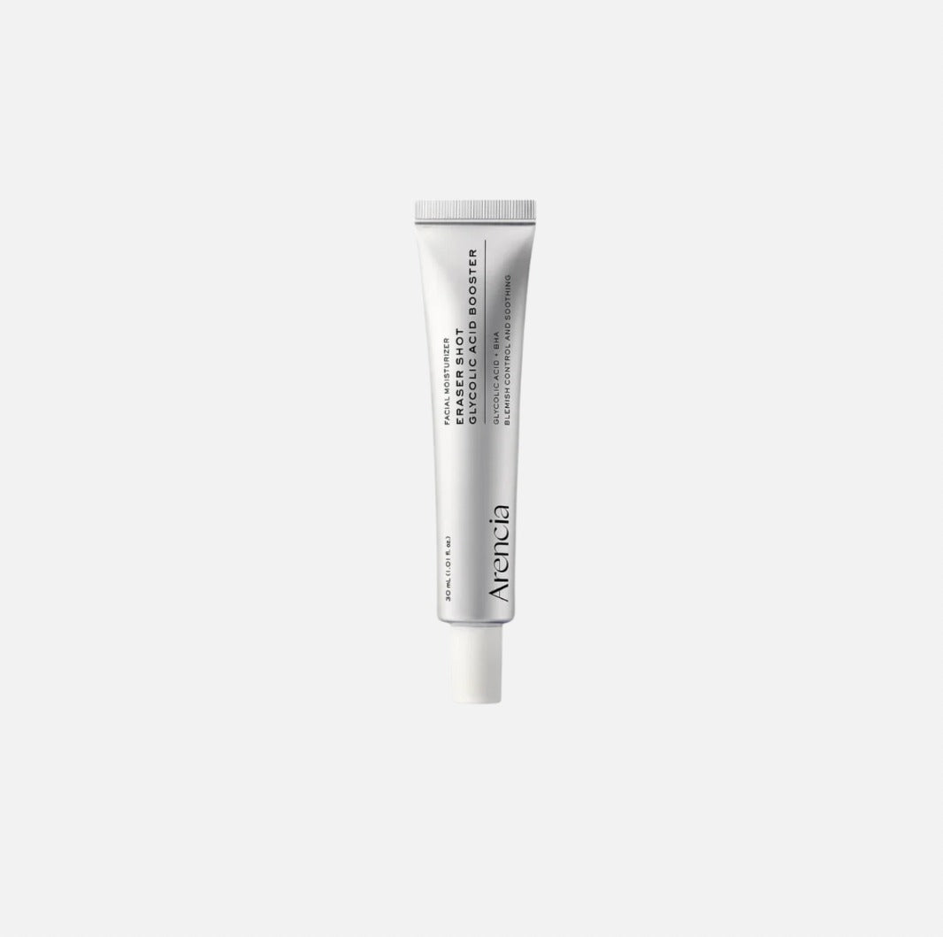 Arencia Eraser Shot Glycolic Acid Booster | Exfoliante AHA + BHA + PHA