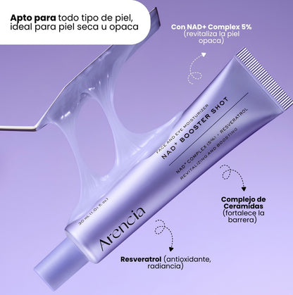 Arencia NAD+ Booster Shot | Sérum Antiedad con NAD+