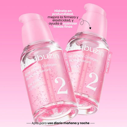Numbuzin No.2 Rose PDRN Collagen Plumping Serum | Sérum PDRN de Rosa y Colágeno