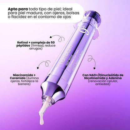 Numbuzin No.9 NAD+ Retinol Volumetox Eye Cream | Contorno de Ojos Antiedad