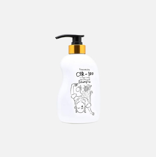Elizavecca CER-100 Collagen Coating Hair A+ Muscle Shampoo – Shampoo Reparador con Colágeno